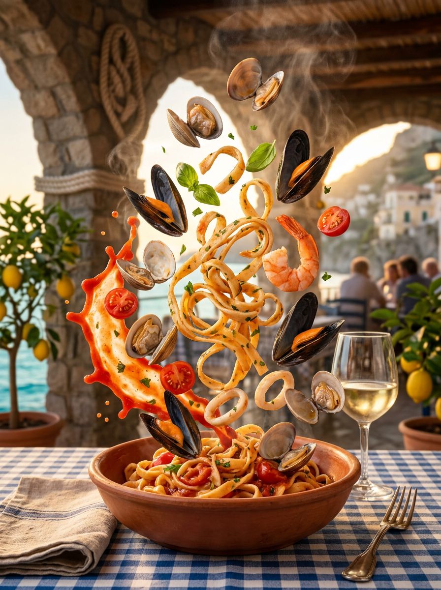 Scialatielli ai Frutti di Mare