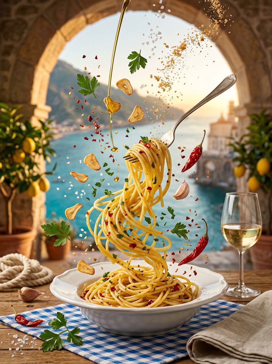 Spaghettone Aglio, Olio e Peperoncino