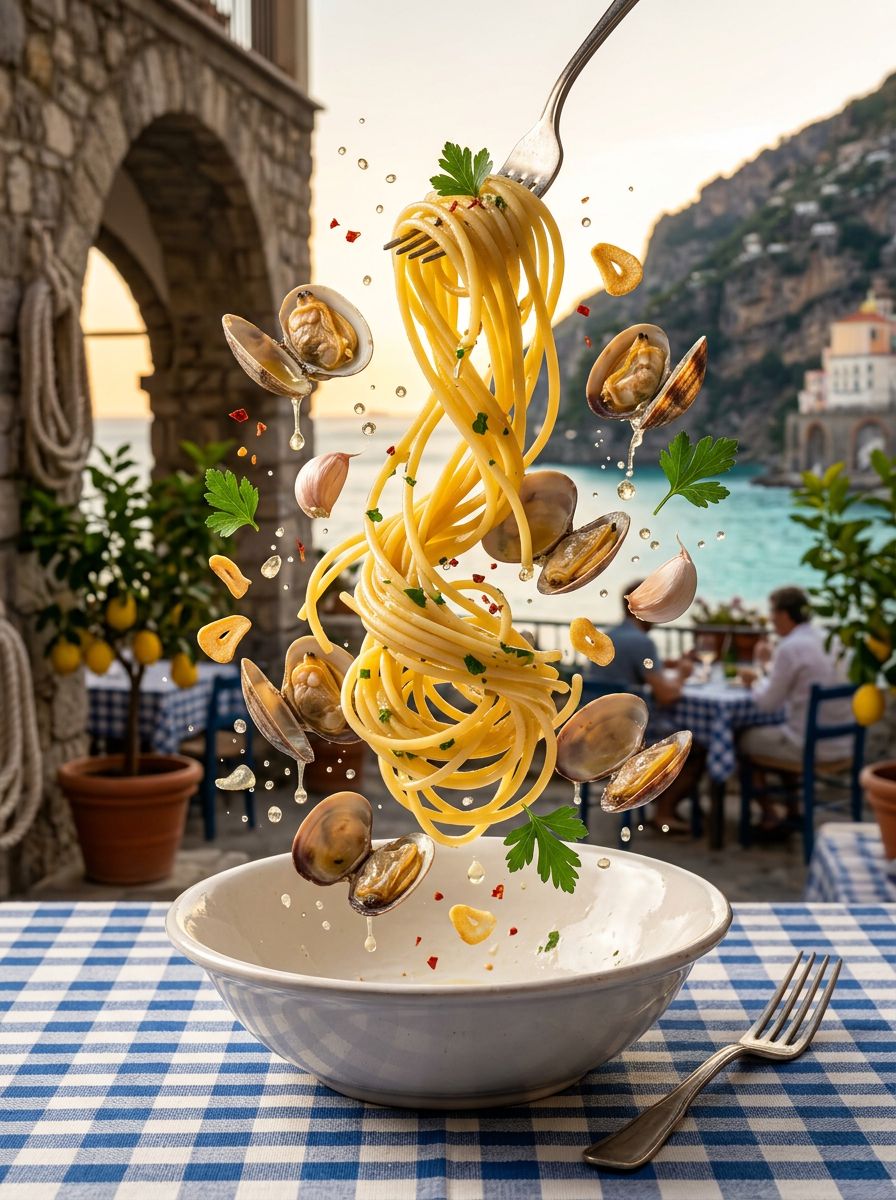 Spaghettone di Gragnano alle vongole